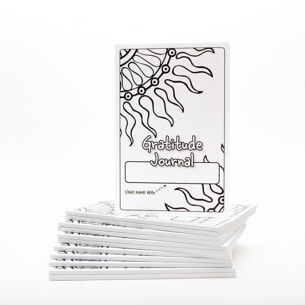 S&S Worldwide Teen Gratitude Journal Class Pack, Daily Prompts, Mindfulness