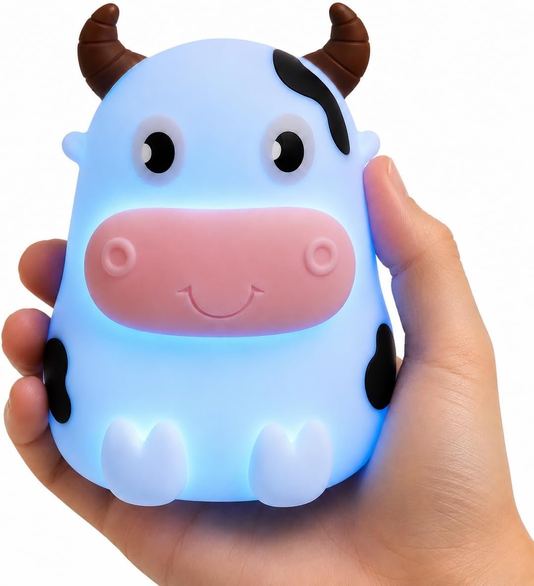 InnerZen Breathing Cow Guided Breathing Pal, 3 Modes for Adults & Kids