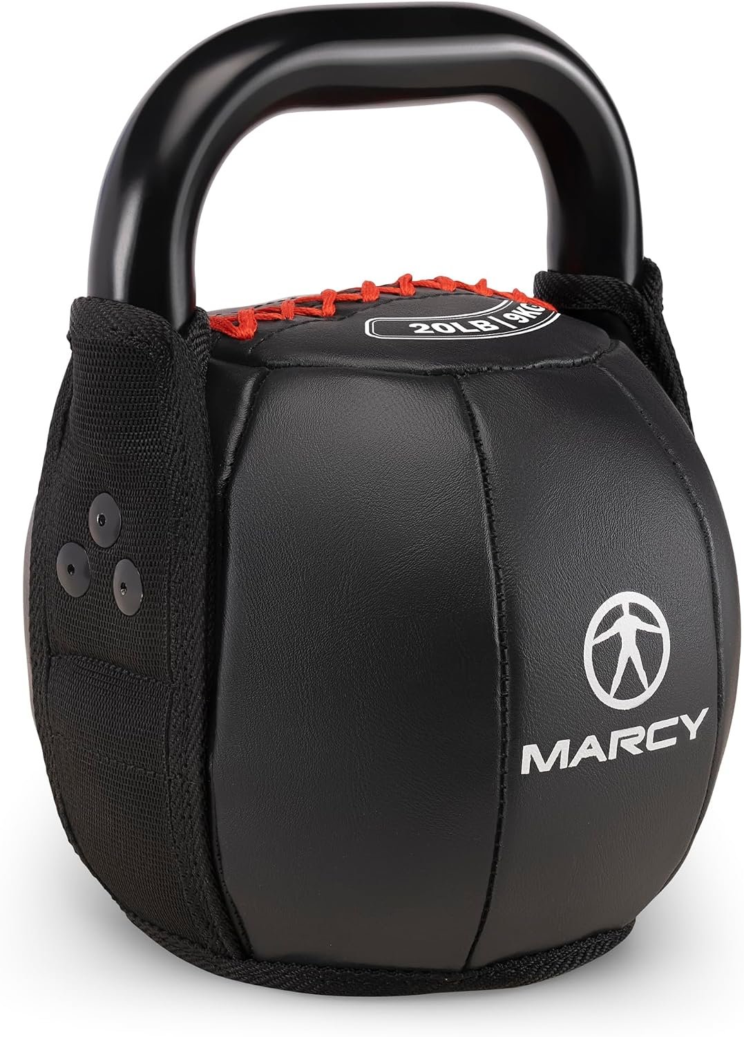 Marcy Soft Kettlebell with Handle – 10 to 40 lbs. Strength & Core Training