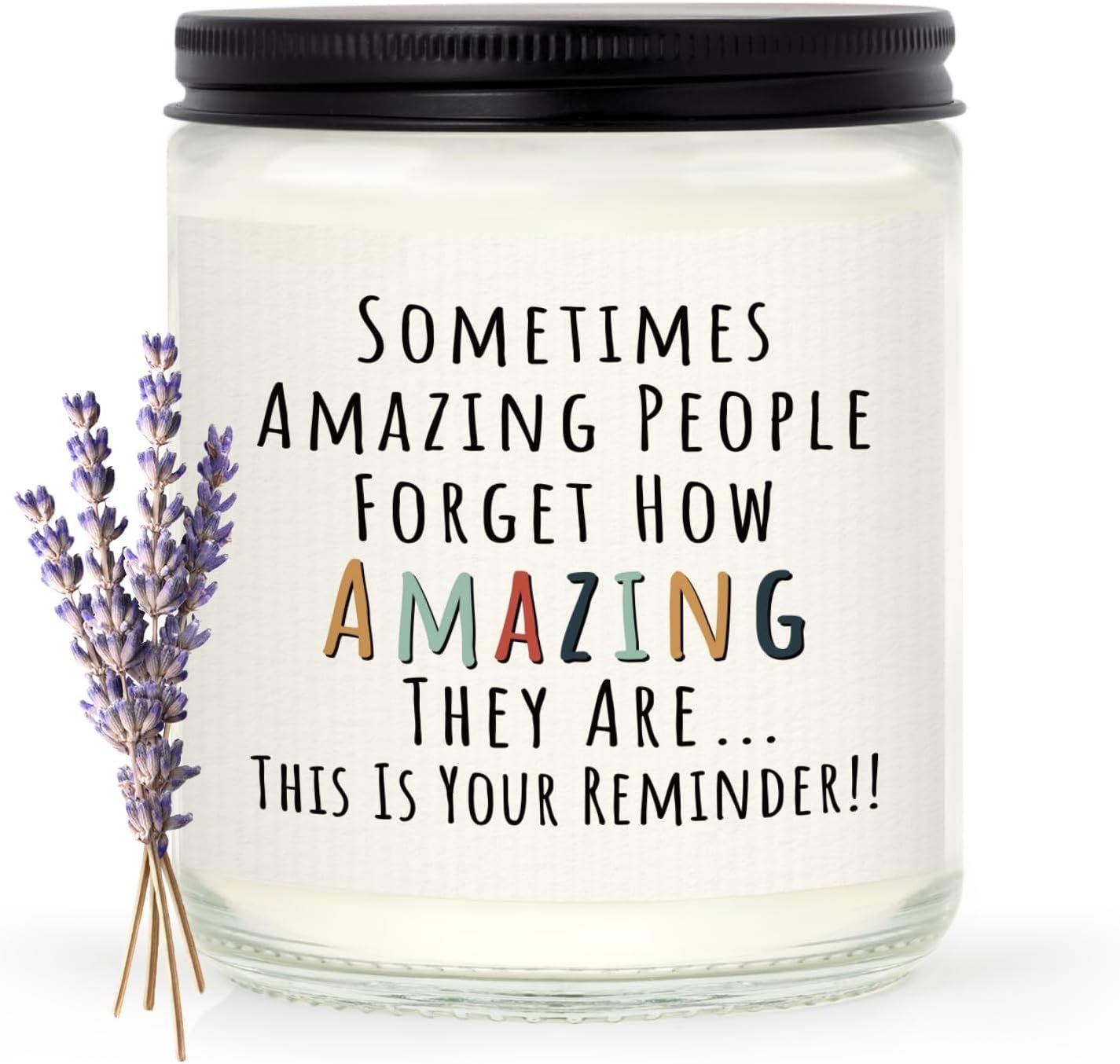 Craftique Gifts for Women, Birthday Gifts for Women- You’re Amazing Candle