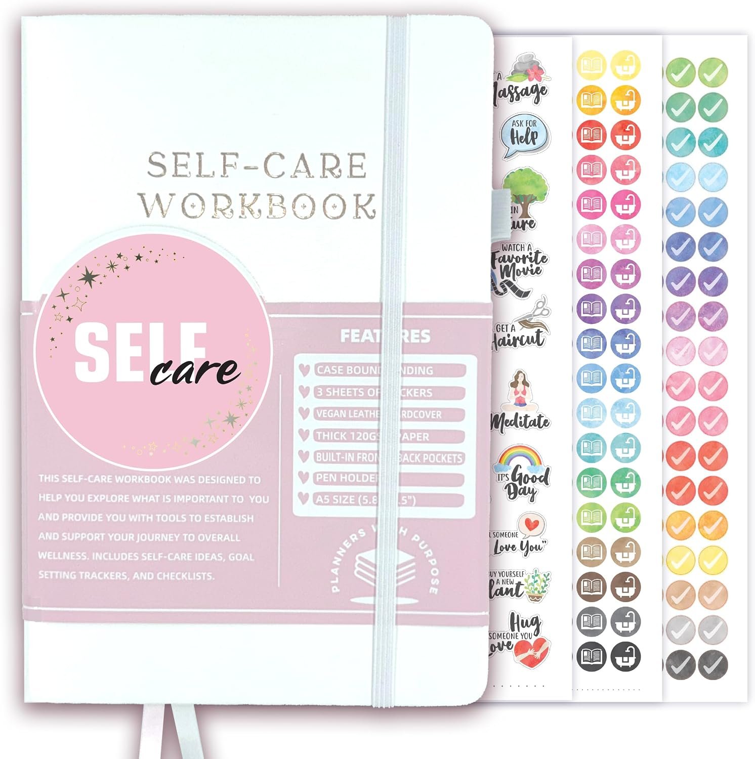 Planners with Purpose Self Care Journal for Women, Self Help & Wellness