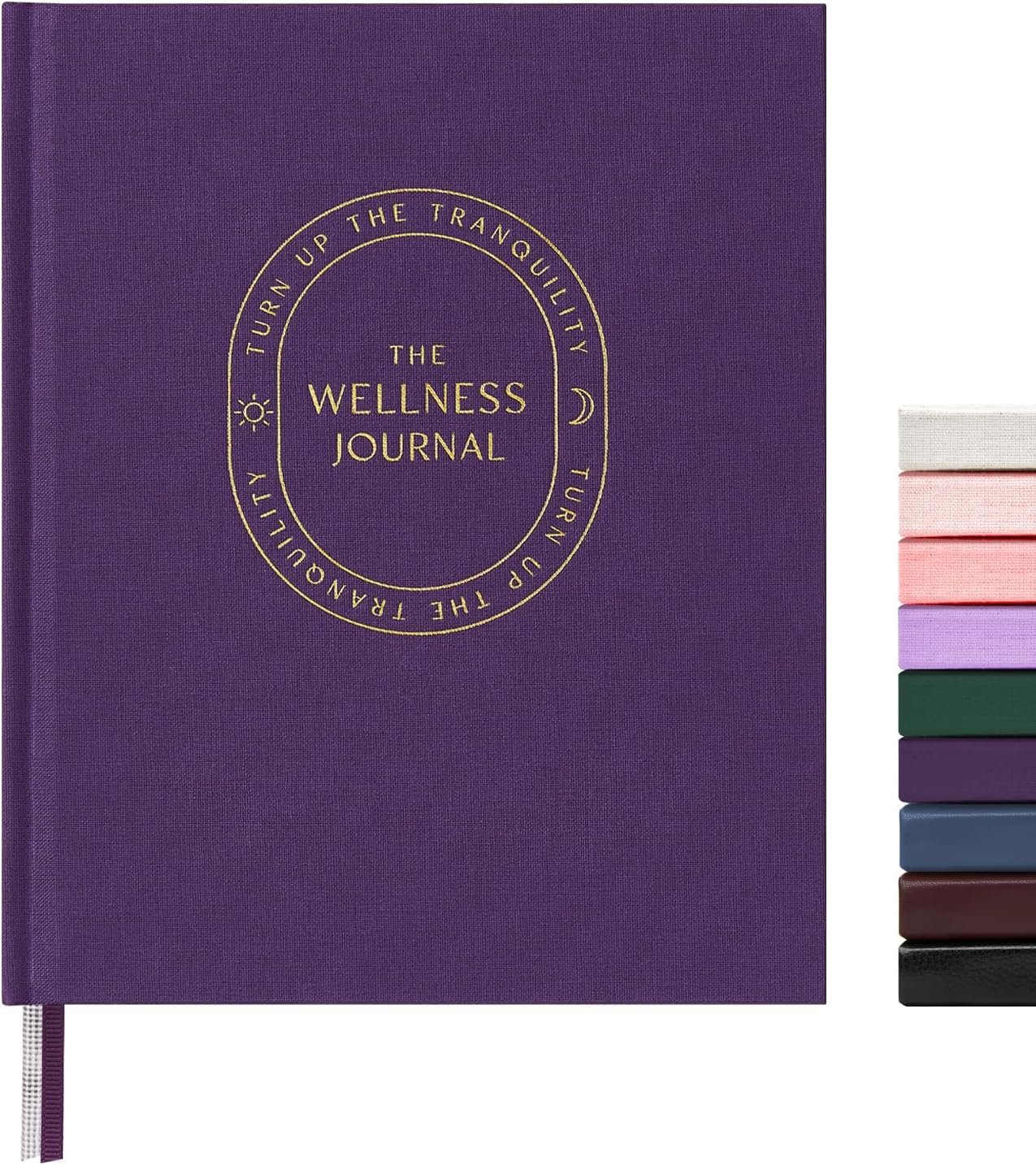 &And Per Se Wellness Journal, Self Care & Daily Journal for Women, Mental Health Planner with Habit Tracker, Diet & Goals, Undated, Gift-Ready (Purple)