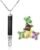 Breathing Necklace for Anxiety Relief – Stainless Steel Pendant with Chain