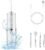Electric Water Flosser Cordless for Teeth 3 Modes 4 Jet Tips Cleaning and Flossing Water Dental Portable Floss Irrigator Oral Water Flossed Rechargeable Tonsil Stone Travel Adults Birthday Gift