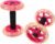 Kisangel 2pcs Dual Roller Ab Wheel, Abdominal Dumbbell Equipment