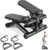 Sweetcrispy Mini Stair Stepper with Resistance Bands, Hydraulic Home Stepper Machine, 300 LBS Weight Capacity, Compact Cardio Equipment with LCD Monitor, No Assembly Required