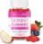 SkinnyFit Skinny Gummies Apple Cider Vinegar Gummies w/ The Mother, Healthy Weight, Immune Support, Vitamin B9, B12, Beetroot, Pomegranate, Vegan-Friendly, 60 Count