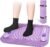 Foot Massage Mat with Two Massage Balls, 5-Zone Acupressure & Reflexology Mat for Various Stimulation, Portable Pressure Point Pad for Feet Relaxation, Pain, Fatigue Relief(Purple)