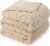 Drewin Weighted Blanket Queen Size 15lbs for Adults, Beige, 60 x 80 inches