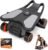 Ab Roller with Elbow Support,Exercise Roller Wheels with 4 Wheels