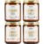 AOOVOO Scented Candles – 4PC Candle Set, 36 oz Soy Candles