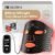 INIA Red Light Therapy Mask for Face, 850nm NIR, Red/Blue LED Light 4 Modes