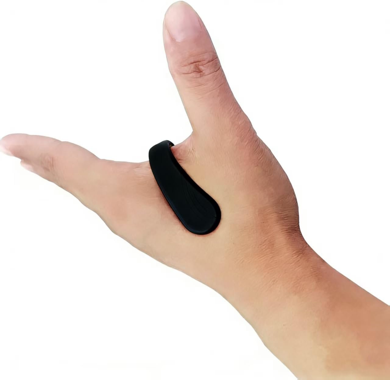 Acupuncture Point Clip for Migraine, Tension and Anxiety Relief, Black