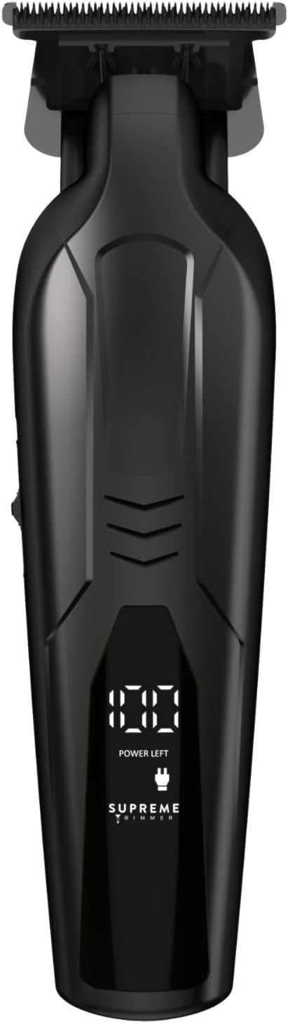 Supreme Trimmer Vader Lite Professional Barber Liner Trimmer ST3700 Black