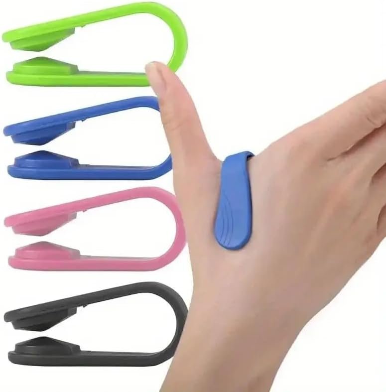 1PC Acupuncture Point Clip for Migraine, Tension & Anxiety Relief, Pink