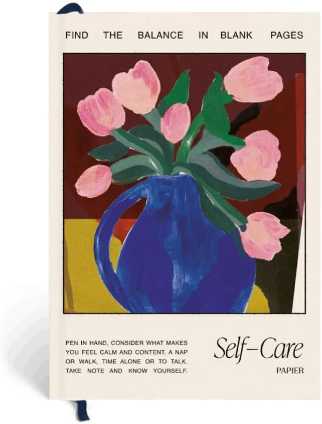 Papier Tulip Vase 12 Week Wellness Journal – Hardback