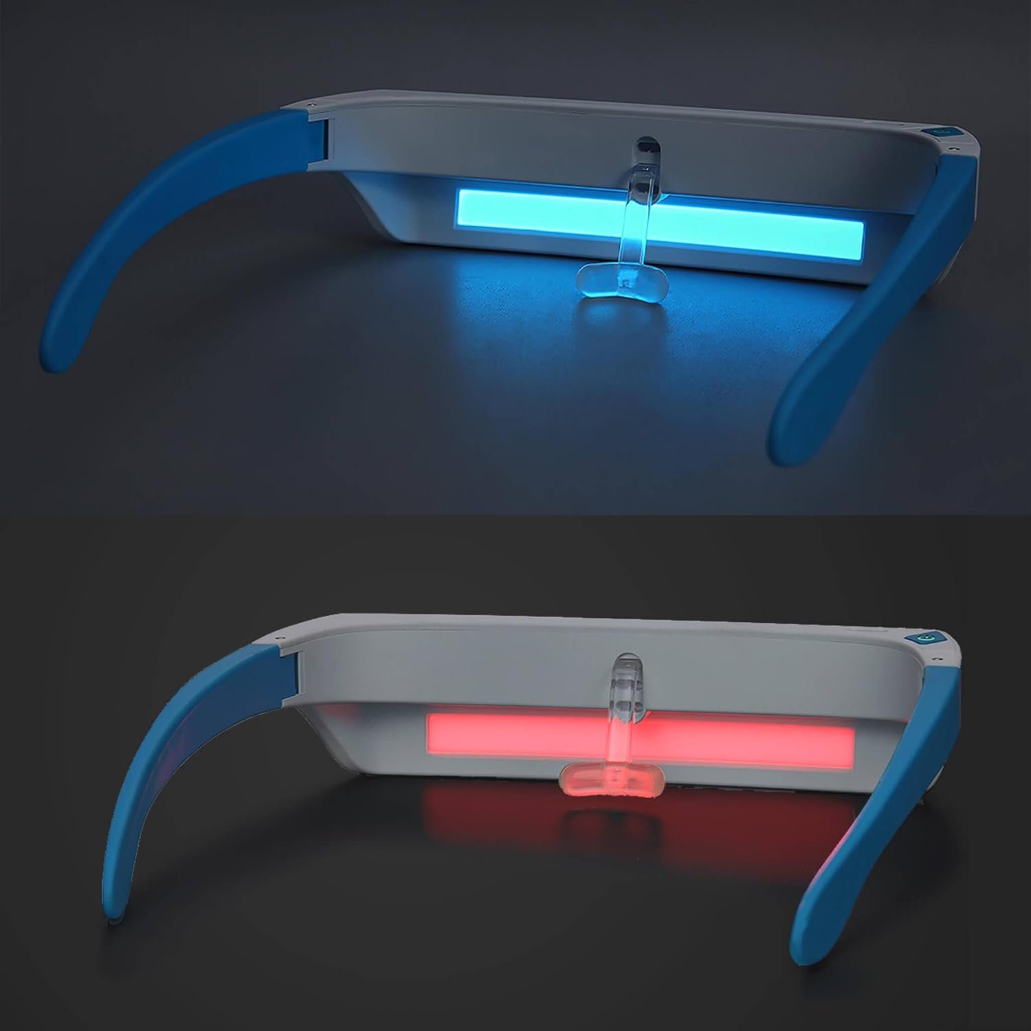Red & Blue Light Therapy Glasses for Eye Comfort & Daily Wellness