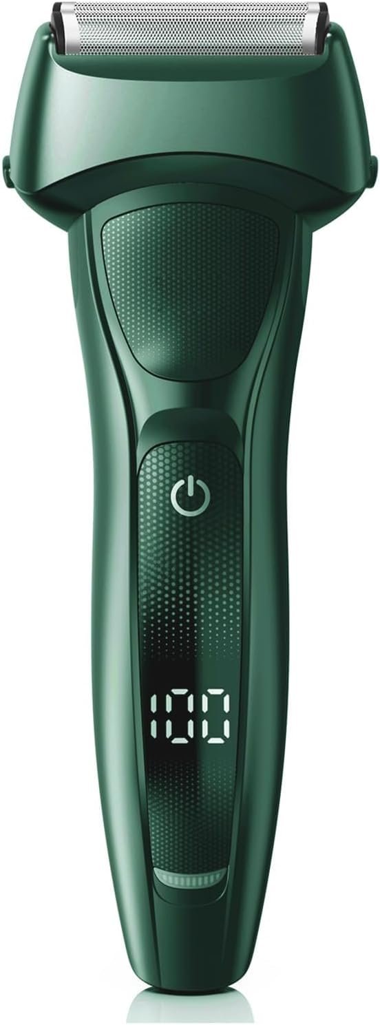 Foil Shaver for Men: Rechargeable Electric Razor Cordless Waterproof