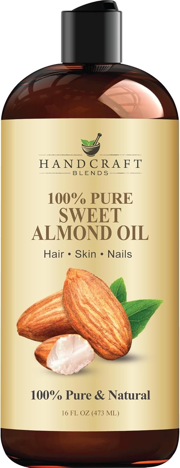 Handcraft Blends Sweet Almond Oil – 16 Fl Oz
