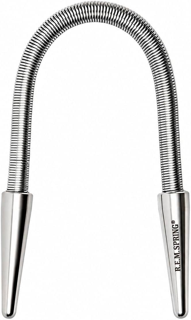 R.E.M Spring Facial Hair Remover – The Original Hair Removal Spring [Design Patent]. Removes Hair from Upper Lip, Chin, Cheeks and Neck. 100% Stainless Steel