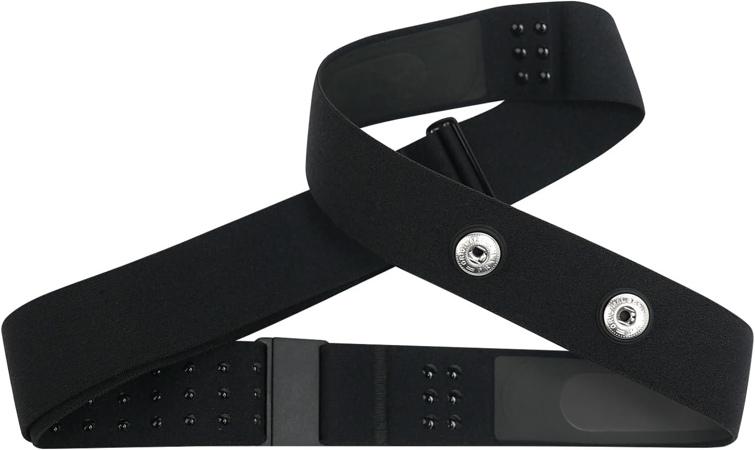 Replacement Heart Rate Monitor Chest Strap: Adjustable, Waterproof, Compatible with Polar, Garmin
