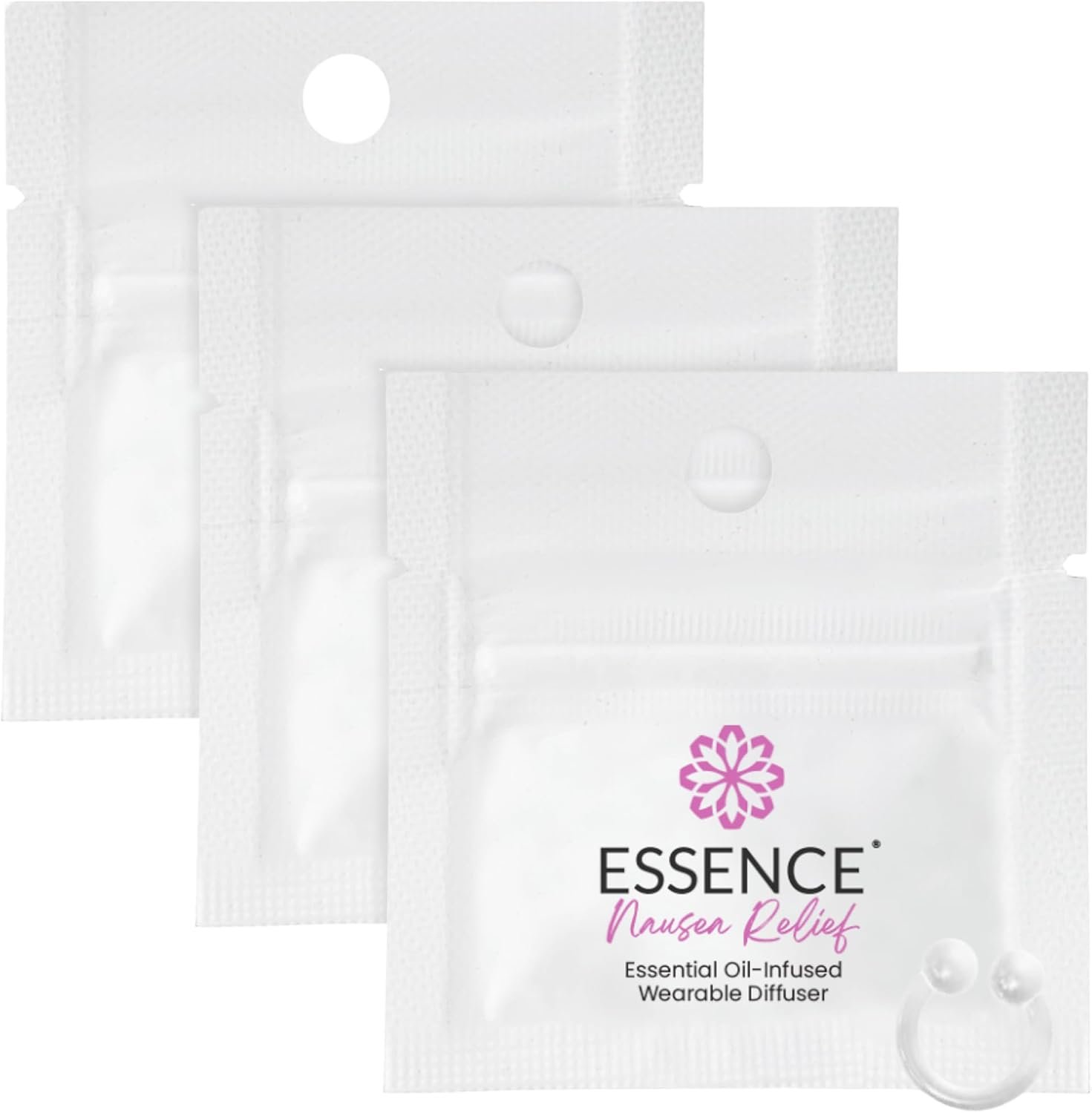 Essence Wearable Aromatherapy Nasal Diffuser – Nausea Relief Essential Oil