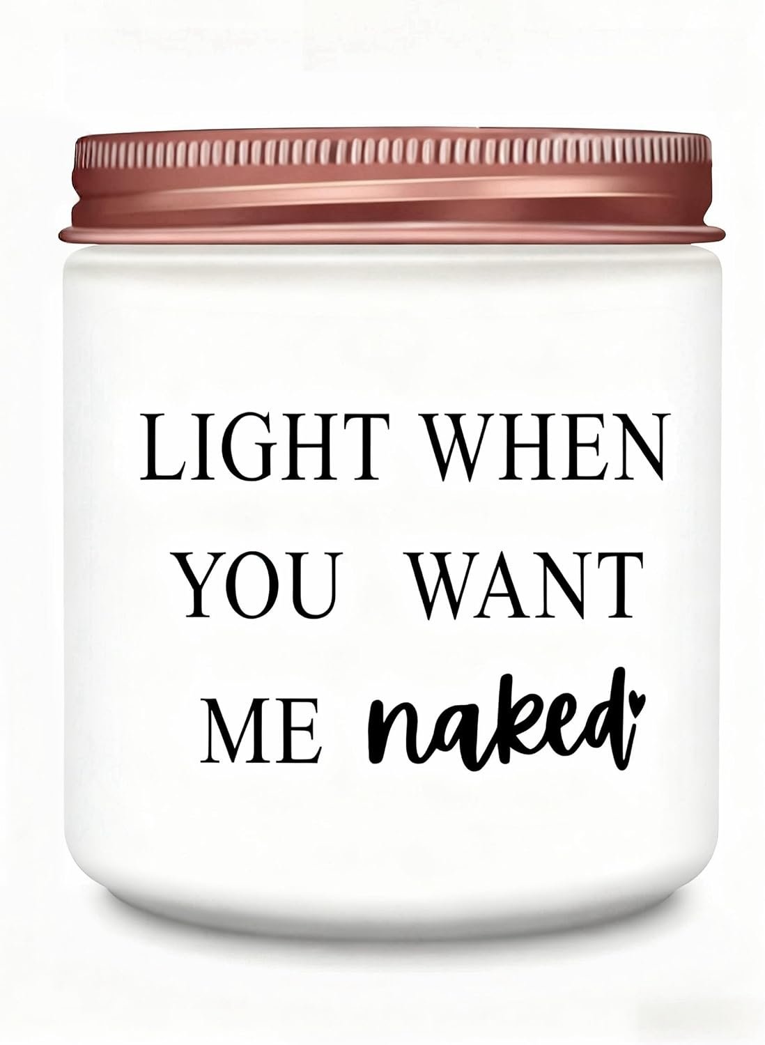 Valentines Day Birthday Gag Gifts for Him Her Men Women,Gifts for Boyfriend Girlfriend Husband Wife,Handmade Lavender Scented Candle (7oz)
