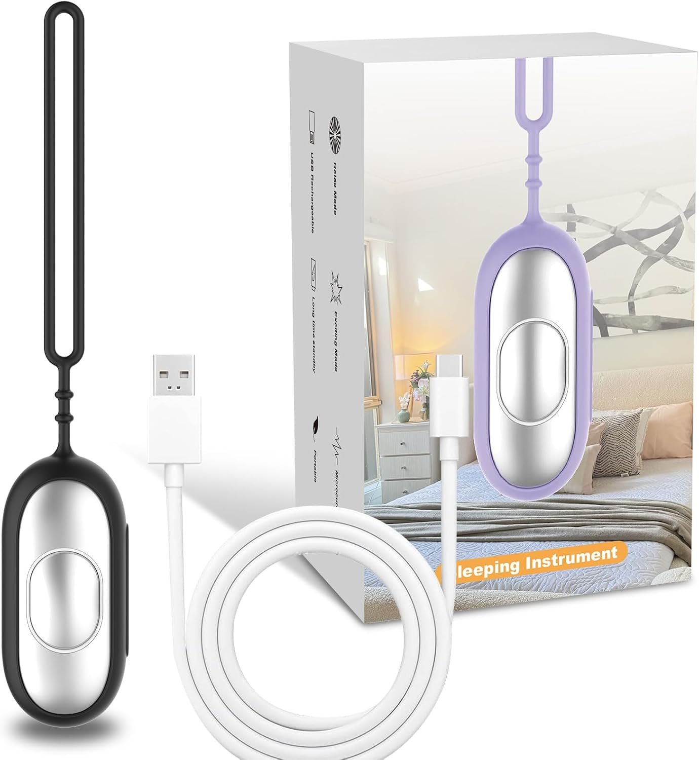 Handheld Relaxation Tool, USB Rechargeable Relaxation Device for Adults