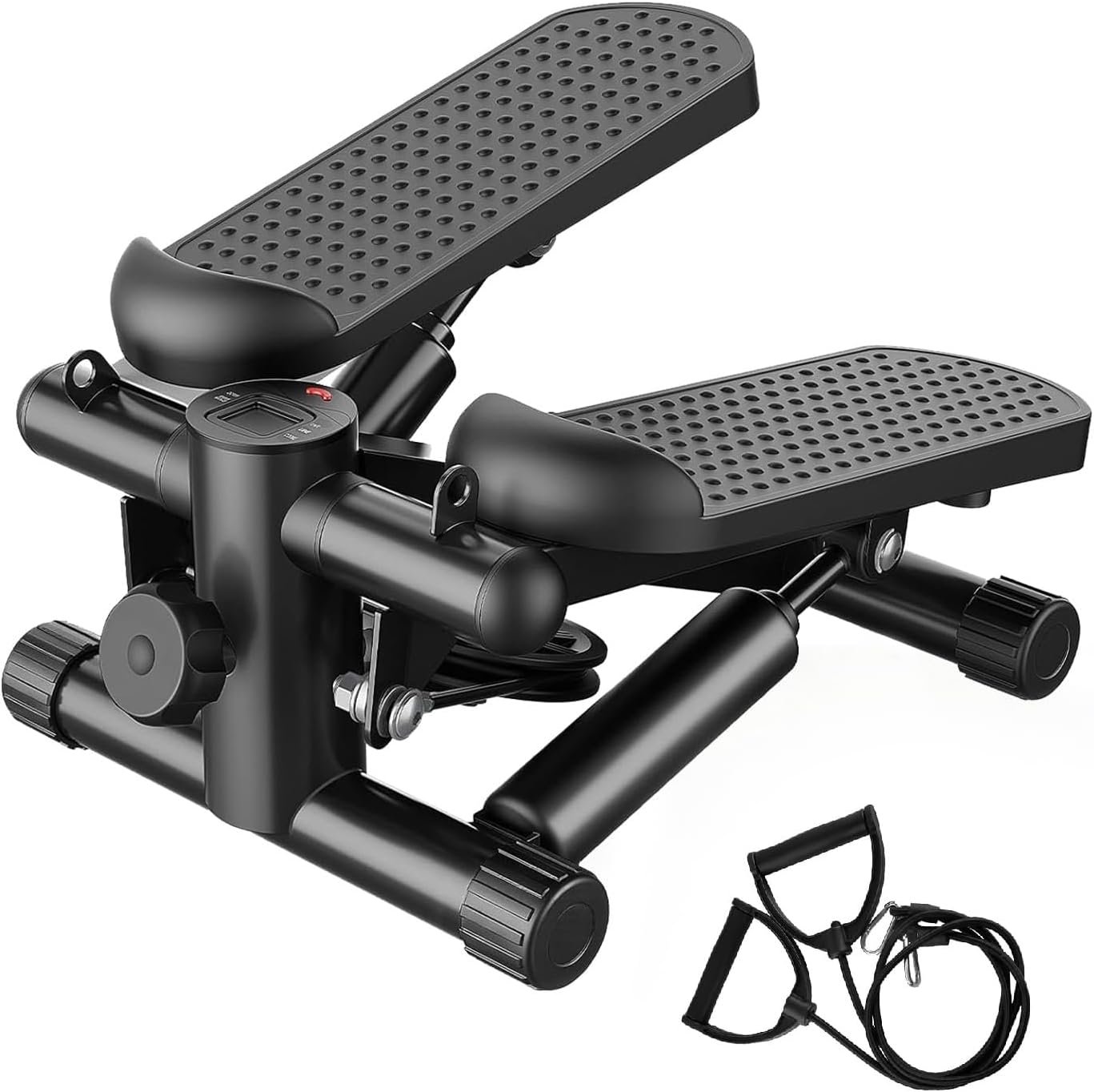 NEWBULIG Mini Stepper for Exercise at Home Stair Step Machine for Indoor Fitness Portable Home Gym Stepper for Full Body Workout 300lb Weight Capacity
