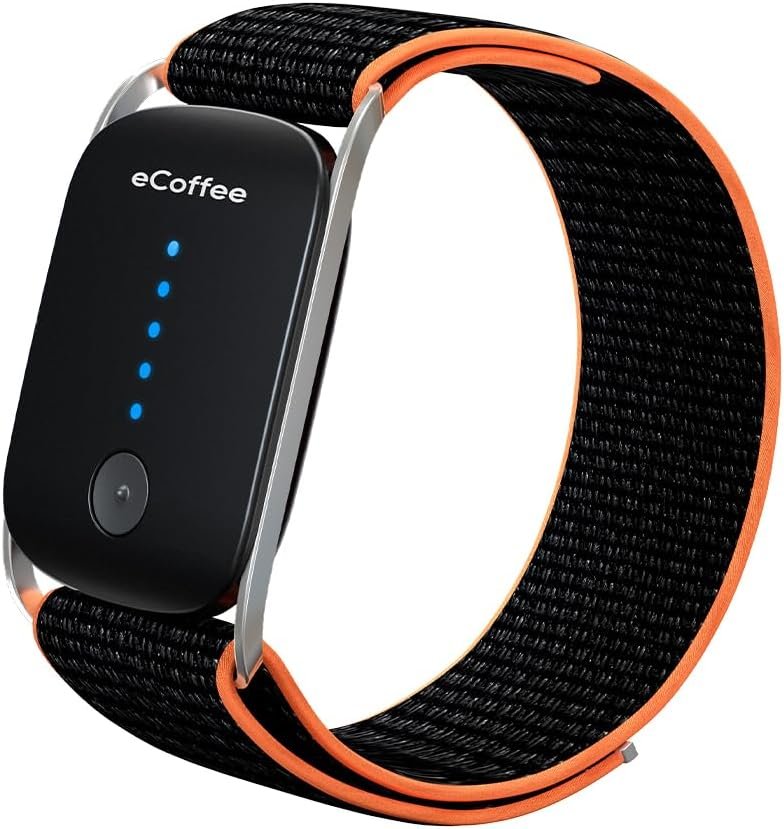 ECOFFEE Stress Relief Wristband (Energy Orange)