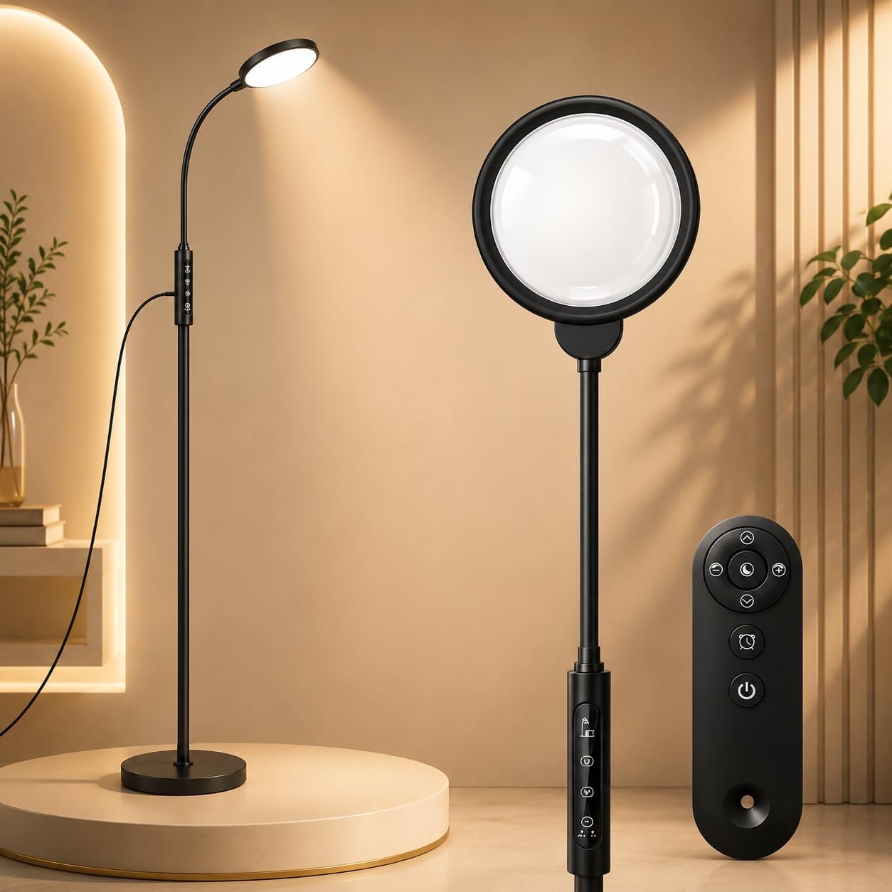 Light Therapy Lamp, 11000 Lux UV-Free Floor Lamp, Full Spectrum LED
