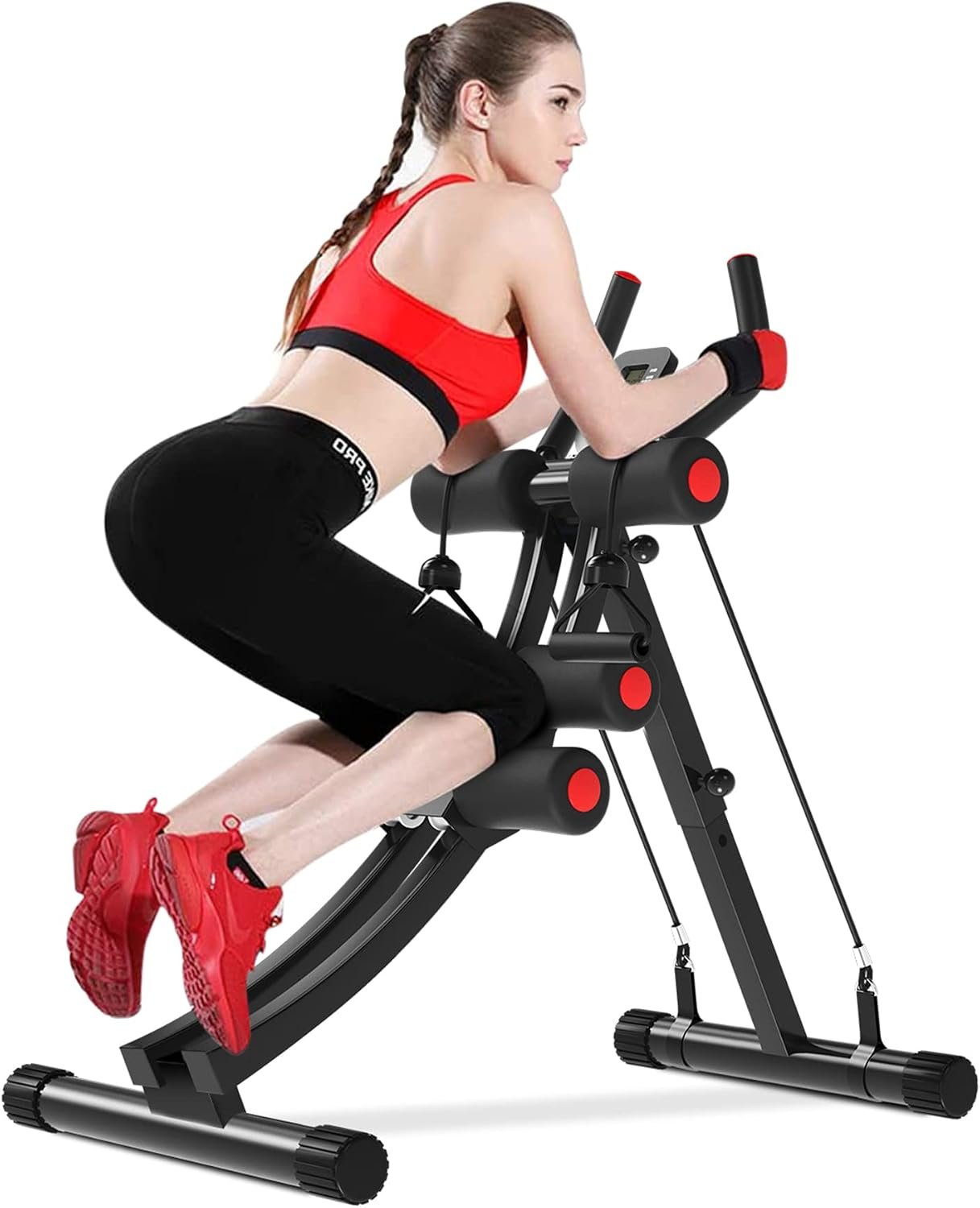 KESHWELL Ab Machine,Ab Workout Equipment,Waist Trainer For Women