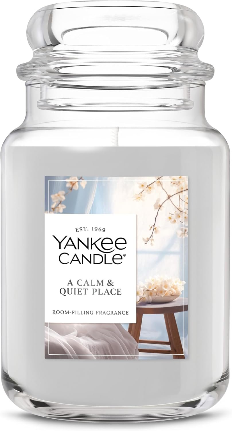 Yankee Candle A Calm & Quiet Place Scented Candle, 22oz Large Jar