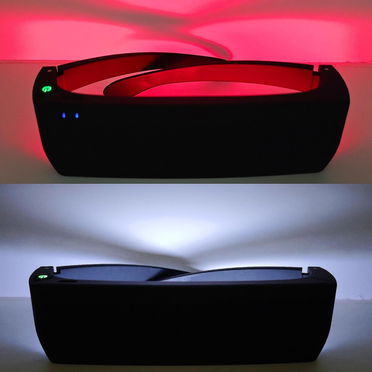 2-in-1 40Hz White Light & 670nm Red Light Therapy Glasses