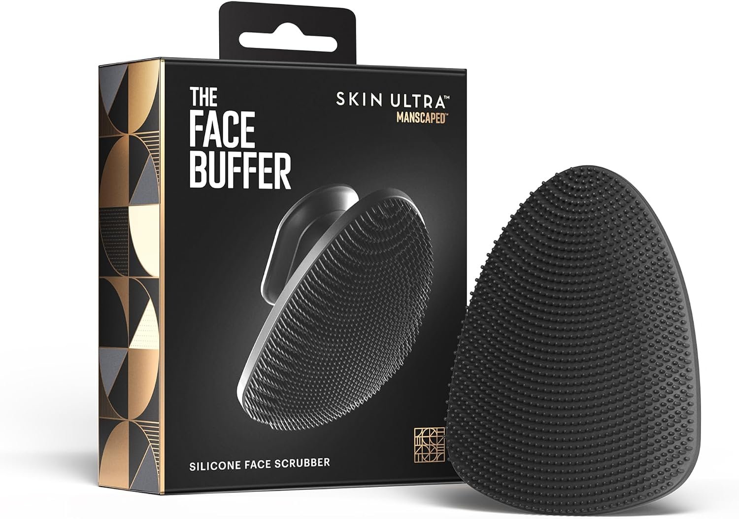 MANSCAPED® The Face Buffer Men’s Silicone Face Scrubber