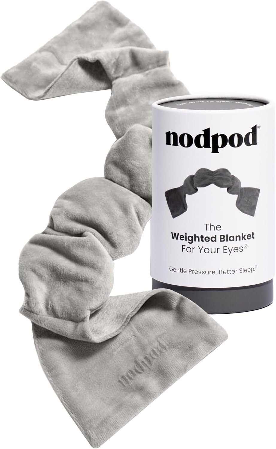 nodpod Patented Gentle Pressure Sleep Mask, Weighted Eye Mask