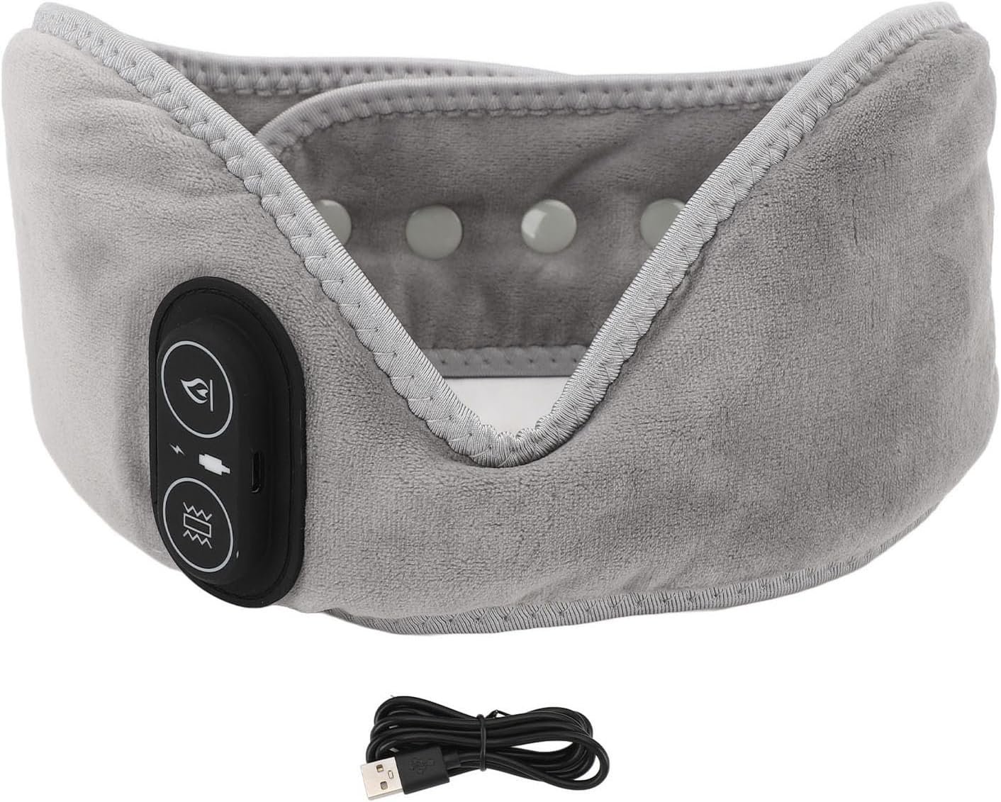 Electric Face Heating Pad Vibrating Chin Pad, Skin Improvement, Muscle Relaxation, Heat Treatment for Neck Wrist Knee, Winter Relief, 72 x 11 x 8cm