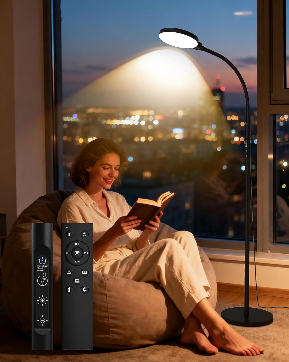 11000 Lux Full Spectrum UV-Free Light Therapy Lamp