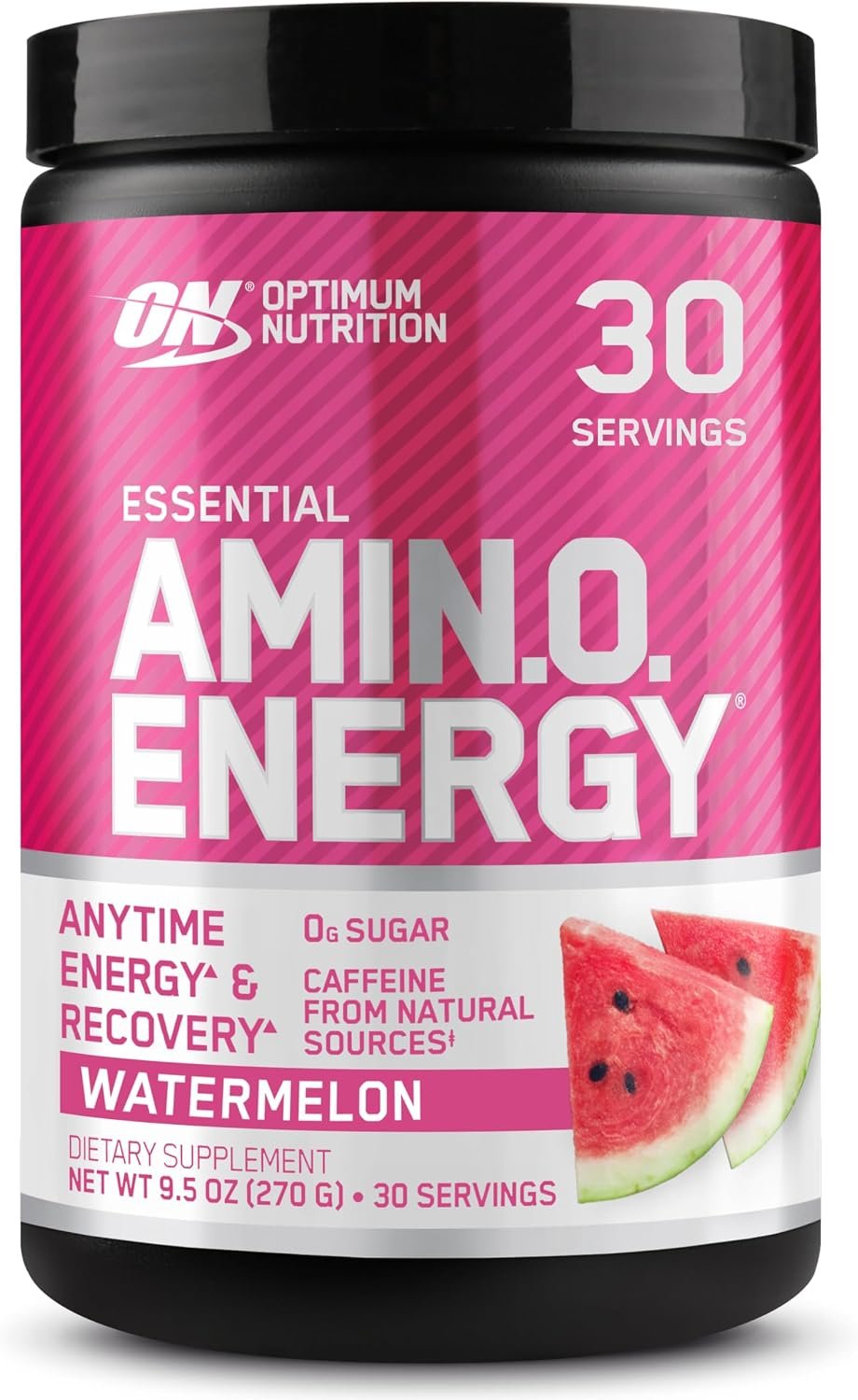 Optimum Nutrition Amino Energy Powder, Watermelon, 9.5 Oz