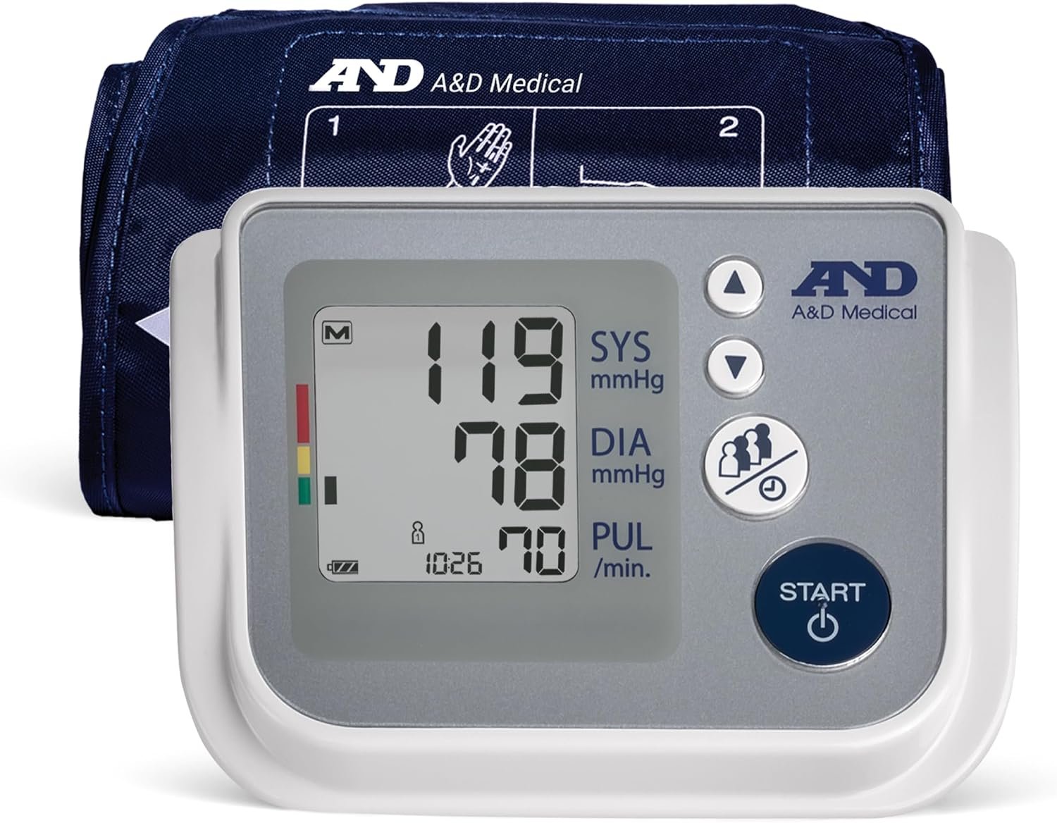 A&D Medical UA-767F Blood Pressure Monitor for Home Use. Cuff 8.6-16.5″
