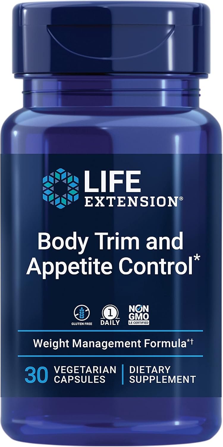 Life Extension Body Trim and Appetite Control, 1-Daily, 30 Capsules
