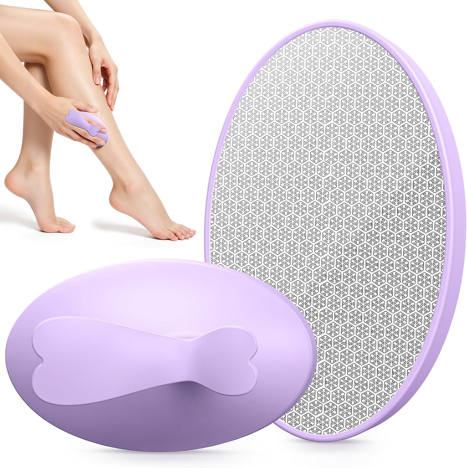 Crystal Hair Eraser, Painless Nano Glass Hair Remover, Grip, Unisex