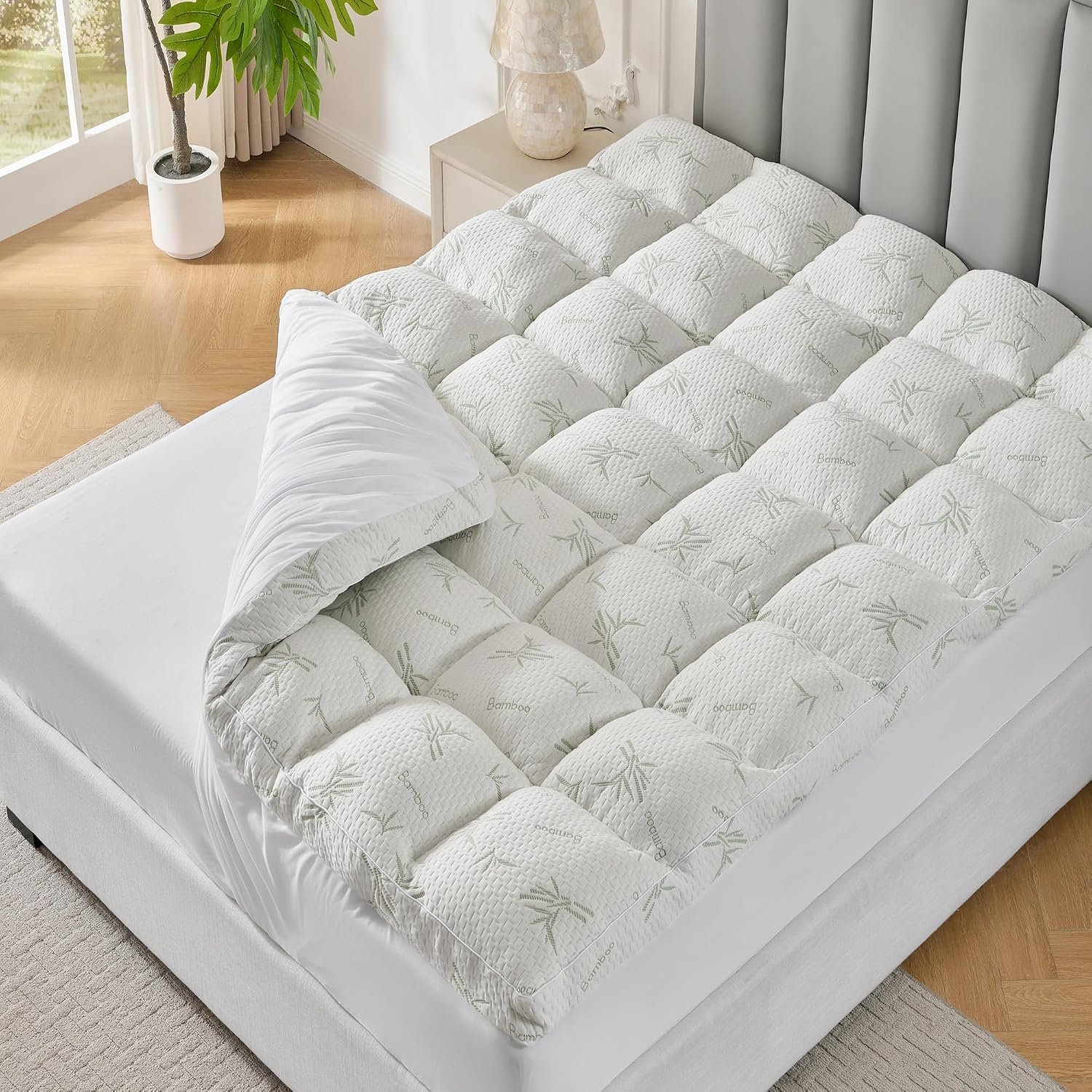 4 Inch Cooling Memory Foam Mattress Topper-58“x78