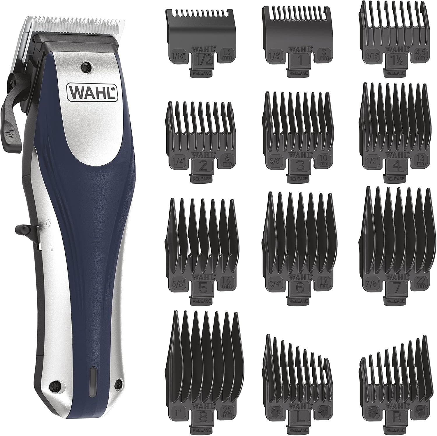 Wahl Lithium Ion Pro Rechargeable Cordless Hair Clippers for Home Haircuts
